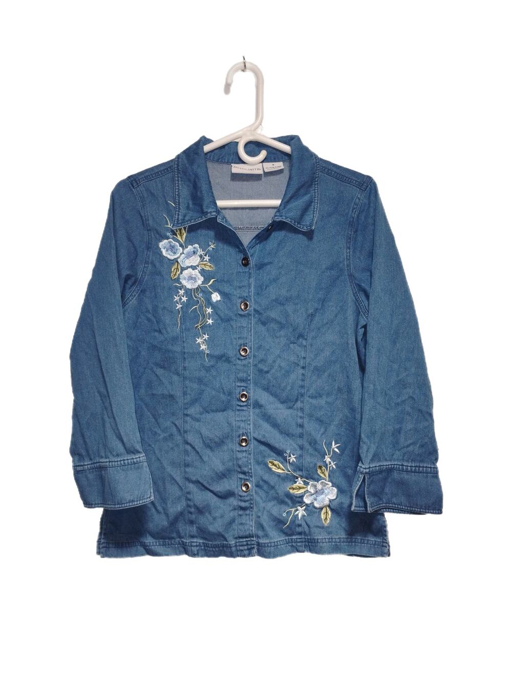 Jaclyn Smith Women's Button Up Shirt Size Medium